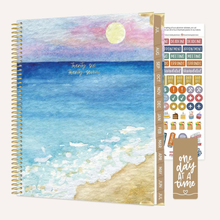 Load image into Gallery viewer, 2026-2027 Large Coastal Calm Hard Cover Planner