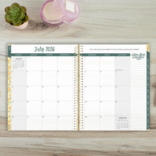 Load image into Gallery viewer, 2026-2027 Large Butter Yellow Daisies Hard Cover Planner