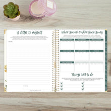 Load image into Gallery viewer, Pre-Order 2026 Beige Bouquet Large Hard Cover Planner