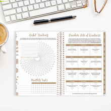 Load image into Gallery viewer, Pre-Order 2026 Tan Leopard Soft Cover Planner