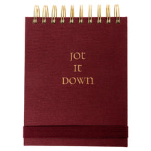 Load image into Gallery viewer, Jot It Down Fabric-Bound Notepad