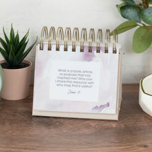 Load image into Gallery viewer, Daily Reflections, Inspirational Perpetual Desk Easel
