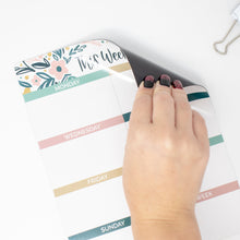Load image into Gallery viewer, Garden Blooms 3 Piece Magnetic Dry Erase Planner Set