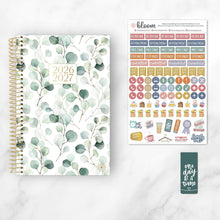 Load image into Gallery viewer, 2026-2027 Boho Greenery Soft Cover Planner