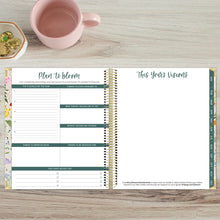Load image into Gallery viewer, Pre-Order 2026 Beige Bouquet Hard Cover Vision Planner