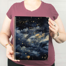 Load image into Gallery viewer, 2025-2026 Large Midnight Sky Hard Cover Planner