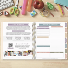 Load image into Gallery viewer, 2026-2027 Teacher Planner, With 3 Interchangeable Covers: Cool Tones