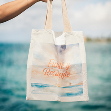 Load image into Gallery viewer, Fuerte y Resiliente Tote Bags