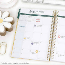 Load image into Gallery viewer, 2026-2027 Butter Yellow Daisies Soft Cover Planner