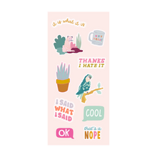 Load image into Gallery viewer, Sticker Booklet - The Sweary Everything Edition