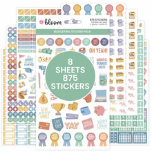 Load image into Gallery viewer, Budgeting Planner Sticker Pack