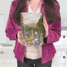 Load image into Gallery viewer, Pre-Order 2026 Wildflower Mountainside Soft Cover Planner