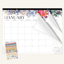 Load image into Gallery viewer, Pre-Order 2026 Seasonal Florals Desk & Wall Calendar
