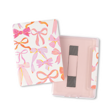 Load image into Gallery viewer, Pink Bows Clear Back Kindle Case, Kindle PaperWhite, 11th Generation, 6.8" Display