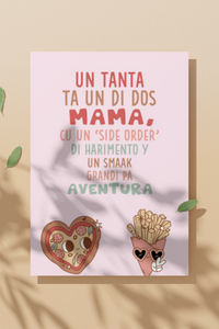 Pa Mi Tanta Mother's Day Greeting Card in Papiamento