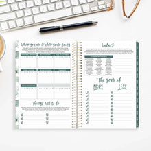 Load image into Gallery viewer, 2026-2027 Boho Greenery Soft Cover Planner