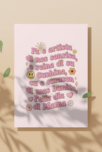 Load image into Gallery viewer, Pa E Artista Di Nos Sonrisa Mother's Day Greeting Card in Papiamento