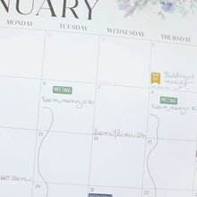 Load image into Gallery viewer, Pre-Order 2026 Seasonal Florals Desk & Wall Calendar