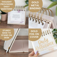 Load image into Gallery viewer, Daily Reflections, Inspirational Perpetual Desk Easel