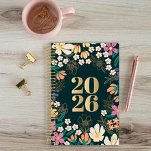 Load image into Gallery viewer, Pre-Order 2026 Blooming Wildly Floral Soft Cover Planner