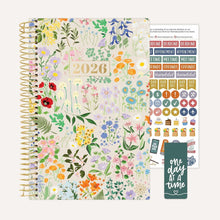 Load image into Gallery viewer, Pre-Order 2026 Beige Garden Party Soft Cover Planner