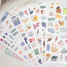 Load image into Gallery viewer, Pre-Order Rest is Self Care Planner Sticker Pack