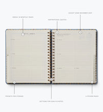 Load image into Gallery viewer, 2027 School Supplies 17-Month Academic Hard Cover Spiral Planner