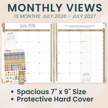 Load image into Gallery viewer, 2026-27 Vision Planner, Spread Kindness Like Wildflowers