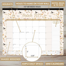 Load image into Gallery viewer, 2025 Seasonal Desk & Wall Calendar