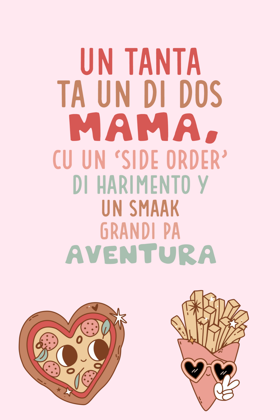 Pa Mi Tanta Mother's Day Greeting Card in Papiamento