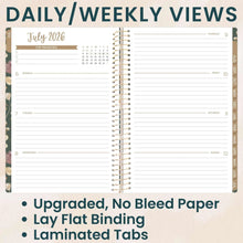 Load image into Gallery viewer, 2026-2027 Butterfly Garden Soft Cover Planner