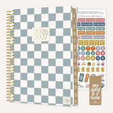 Load image into Gallery viewer, 2026-2027 Checkered Soft Cover Planner
