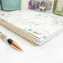 Load image into Gallery viewer, Pre-Order 2026 White Eucalyptus Soft Cover Planner