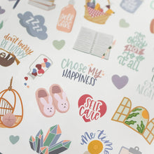 Load image into Gallery viewer, Pre-Order Rest is Self Care Planner Sticker Pack