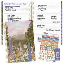 Load image into Gallery viewer, Pre-Order 2026 Wildflower Mountainside Soft Cover Planner