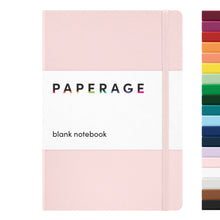 Load image into Gallery viewer, Paperage Blush Pink Blank Journal Notebook, Hardcover