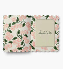Load image into Gallery viewer, 2027 Pink Hydrangea 17-Month Academic Appointment Notebook