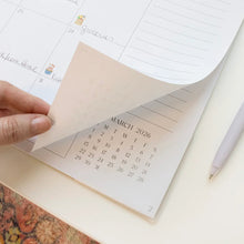 Load image into Gallery viewer, Pre-Order 2026 Seasonal Florals Desk & Wall Calendar