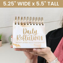 Load image into Gallery viewer, Daily Reflections, Inspirational Perpetual Desk Easel