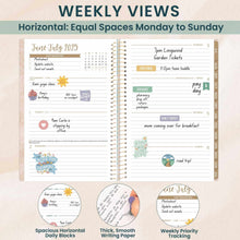 Load image into Gallery viewer, 2025-2026 Ocean Oasis Soft Cover Planner