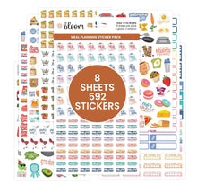 Load image into Gallery viewer, Bloom, Meal Planning, Sticker Pack