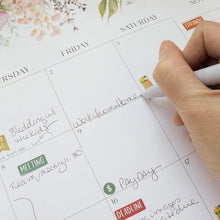 Load image into Gallery viewer, Pre-Order 2026 Seasonal Florals Desk & Wall Calendar