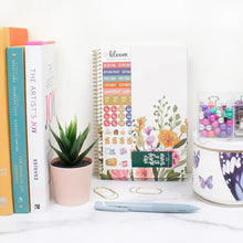 Load image into Gallery viewer, Pre-Order 2026 Beige Bouquet Soft Cover Planner