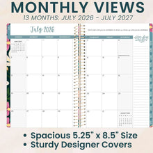 Load image into Gallery viewer, 2026-2027 Blooming Wildly Soft Cover Planner