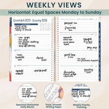 Load image into Gallery viewer, Pre-Order 2026 Brilliant Brushstrokes Soft Cover Planner