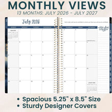 Load image into Gallery viewer, 2026-2027 Midnight Sky Soft Cover Planner
