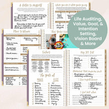 Load image into Gallery viewer, Pre-Order 2026 Small Purple Linen Hard Cover Planner