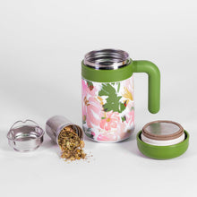 Load image into Gallery viewer, kate spade new york, Hidden Garden, Travel Tea Mug