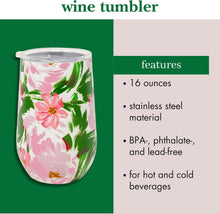 Load image into Gallery viewer, kate spade new york, Hidden Garden, Stainless Steel Wine Tumbler