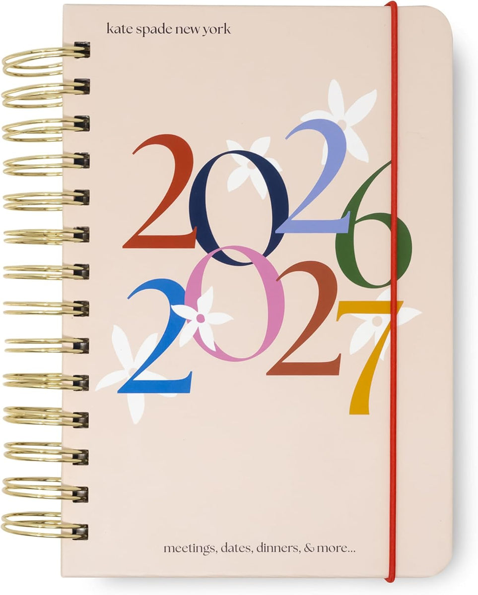 【Demekoさま専用】SALE!!!kate spade♠️18年スケジュール kate spade new york, Floral Date, 17 Month- Small Spiral Planner